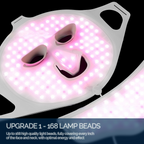 Flexible Silicone LED Face Mask