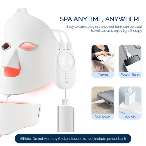 Flexible Silicone LED Face Mask