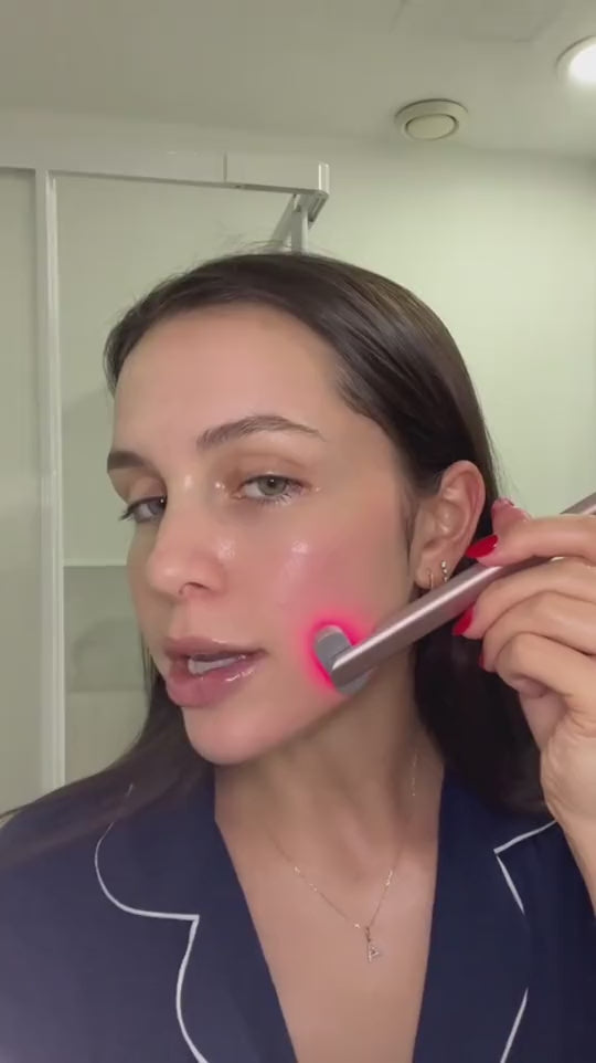 Customer-style video using the glow wand