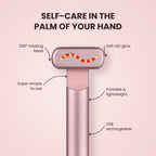 Glow Wand features: soft LED glow, 330° rotating head, USB rechargeable